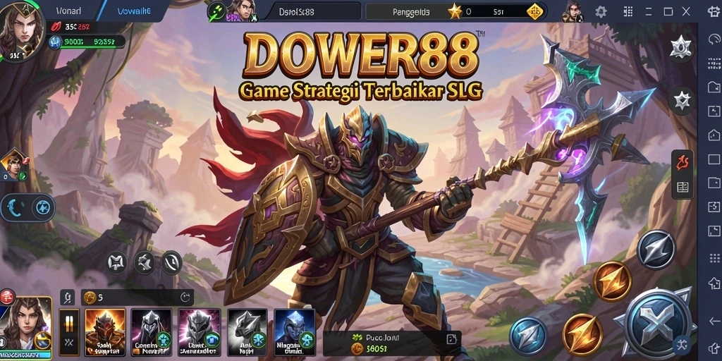 Tampilan menarik dari gameplay DOWER88 yang mendebarkan.