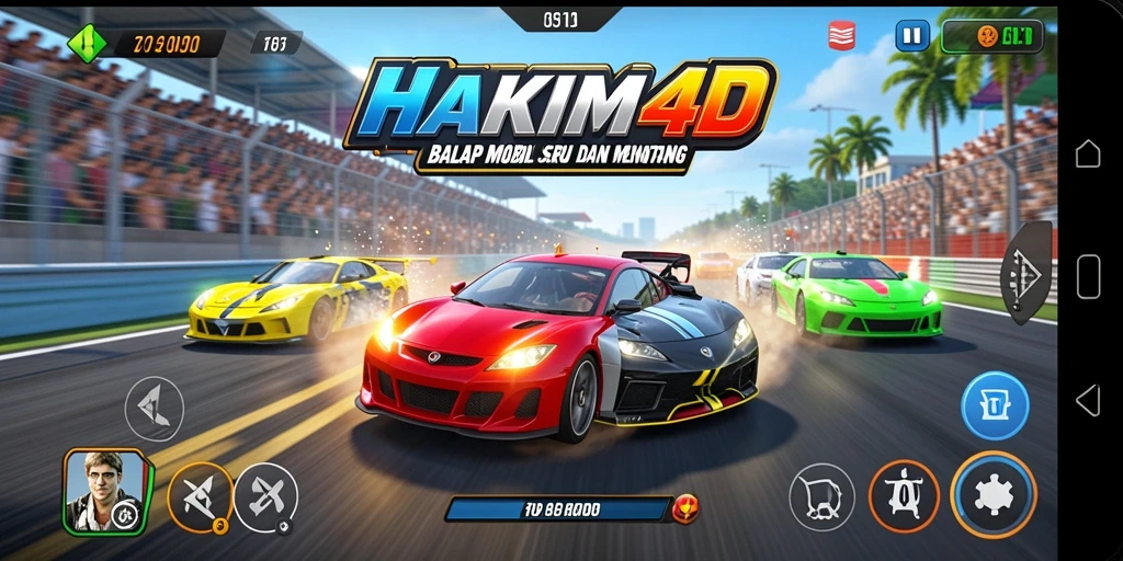 Tampilan gameplay HAKIM4D yang seru dan mendebarkan.