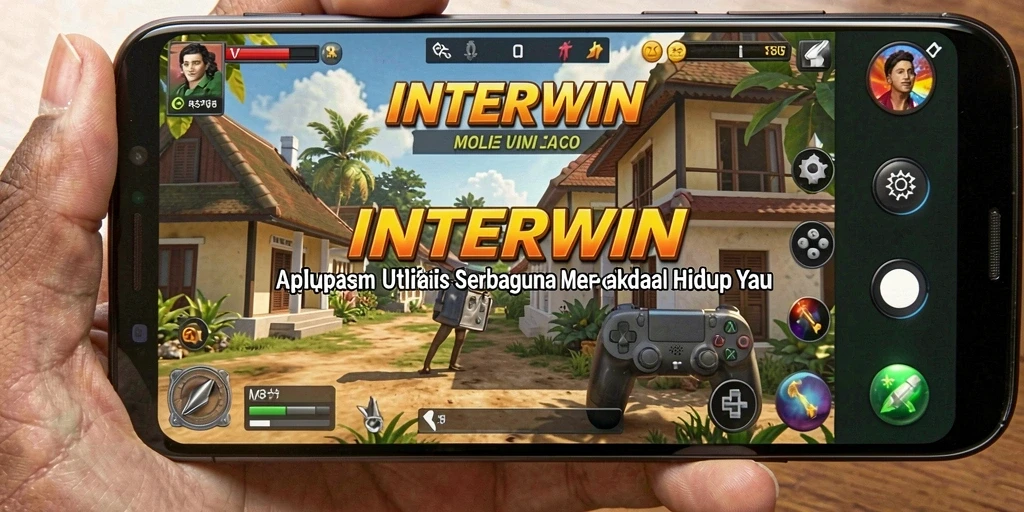 Tampilan screenshot INTERWIN menunjukkan fitur-fitur utilitas unggulan yang memudahkan pengguna.
