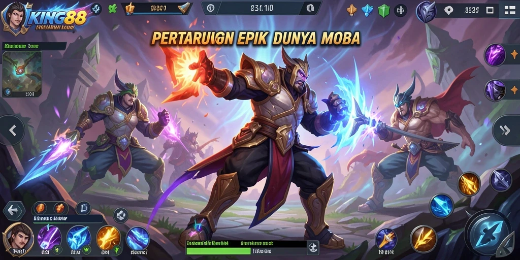 Gameplay epik dalam KING88 dengan strategi yang mendebarkan.