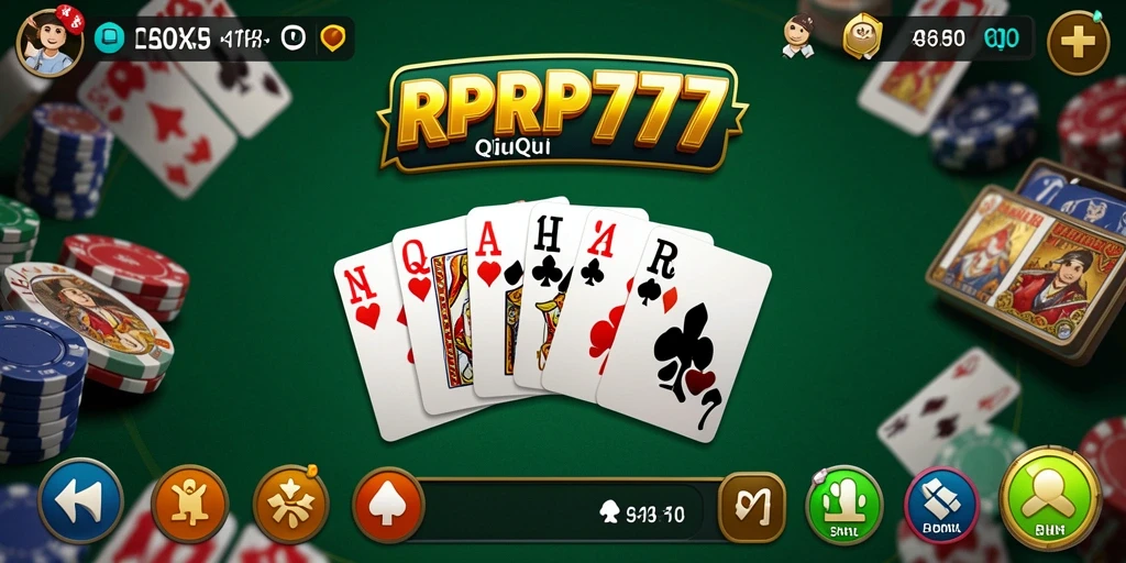 Tampilan menarik gameplay RPRP777 QiuQiu.